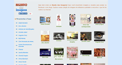 Desktop Screenshot of mundodasimagens.com